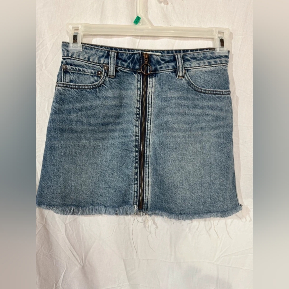Denim Blue Skirt